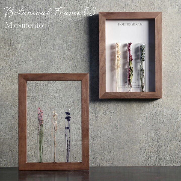 楽天市場】Moemento 「BOTANICAL FRAME 03」オフホワイト/グレー 植物 