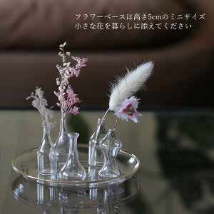 ギフト プレゼント 花瓶 セット 「 Malmaison Bottle FEE フラワーベース 5個セット 」 ミニ花瓶 花器 ミニフラワーベース 小さい 北欧 ガラス 透明 magnet ミニサイズ 可愛い かわいい おしゃれ 雑貨