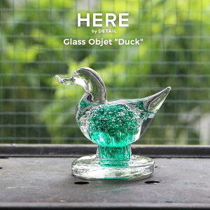 Mtg v[g HERE by DETAIL uKXIuWF "_bN"v Glass Objet "Duck" ̃IuWF u CeA y[p[EFCg fXN  NX}X Ε Ε bsO 