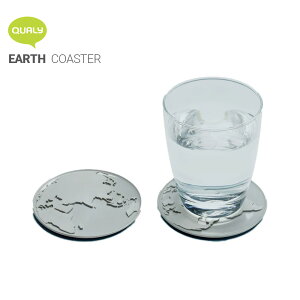y|Cg5{z Mtg v[g R[X^[ Zbg QUALY u A[XR[X^[ 2Zbg v GRAY / BROWN / GREEN / BLUE Earth Coaster 2pc set n  TCN ^C GVJ TXeiu GR 