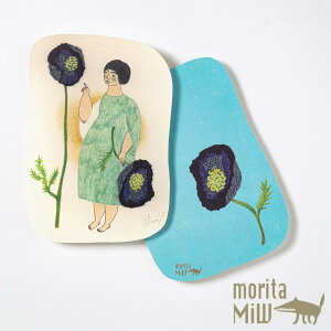 Mtg v[g moritaMiW u XcMiW |XgJ[h v IimRgETM / lR3rL / blue flowers / ggcL / ng^` / nimJ~JU G͂ Gt 틴D  Xc }G 