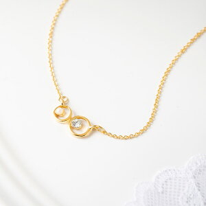 �y2BUY 10%OFF�I�z�T�[�N���l�b�N���X �T�[�N�� �l�b�N���X �h��� �S�[���h �s���N�S�[���h