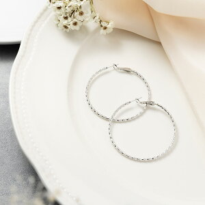 �y2BUY 10%OFF�I�z�t�[�v �s�A�X 50mm 60mm �t�[�v�s�A�X �V���v�� �f�U�C�� �t�[�v�s�A�X �V���o�[