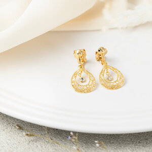 �y2BUY 10%OFF�I�z������ �e�B�A�h���b�v �C�������O ������ �t�F�~�j�� �S�[���h