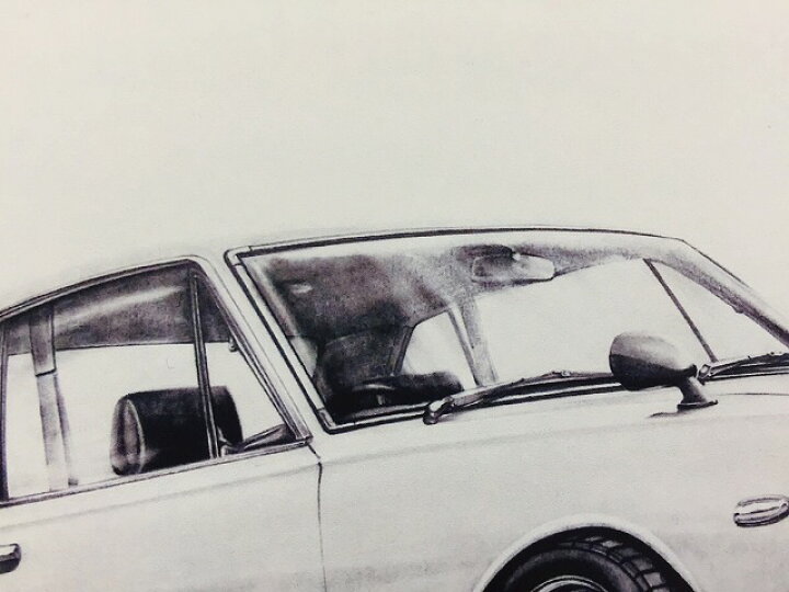 楽天市場 日産 ニッサン スカイライン ハコスカ Gtr 2ドア 鉛筆画 名車 旧車 ノスタルジックカー イラスト 絵画 デッサン 絵 サイズ 230ｍｍx318ｍｍ 額付き 作者直筆サイン入り 車好き 男性 向け バースデー 父の日 退職祝い ギフト プレゼント にも最適 全国送料無料