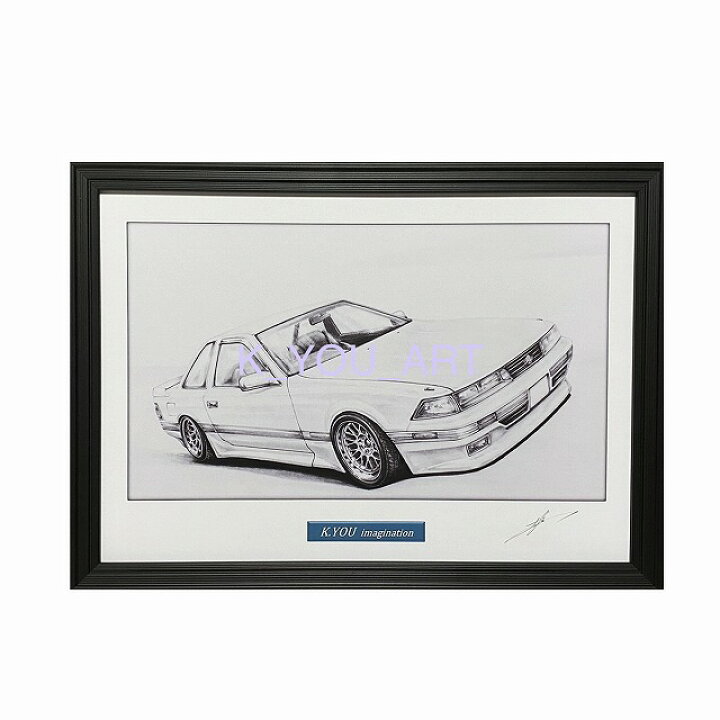 楽天市場】トヨタ ソアラ Z20 鉛筆画 名車 旧車 ノスタルジックカー 