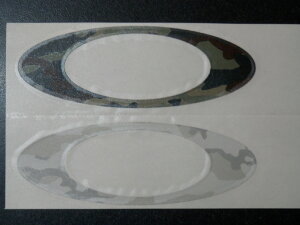 Oakley�@Icon�@9�@Inch Sticker ��2���g�@�@�@(�I�[�N���[�@�A�C�R���@9�C���`�@�X�e�b�J�[��2���g�j