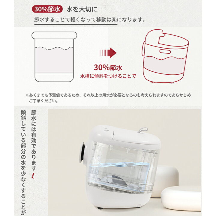 楽天市場】【マラソン初日！20％OFF】父の日ギフト 足湯 フットバス 