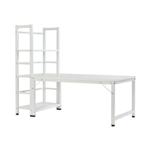 【24H限定★15%OFF】H型PCデスク ロータイプ一体型 ラック付き デスク ワークデスク 木製 学習デスク 実用な一体分離両用 省スペース 3段シェルフ付 座デスク ミシン台 天然木