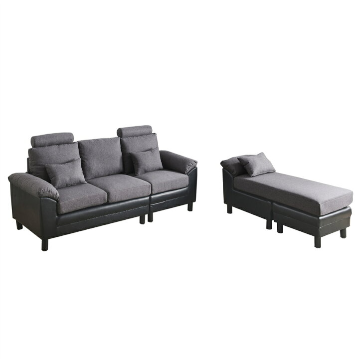楽天市場】【マラソン初日！15％OFF】ソファー ソファ 3人掛け 