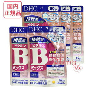 DHC 持続型ビタミンB ミックス 60日分 (120粒入り) サプリメント 賞味期限2027年以降【国内正規品・ネコポス送料無料】選べる 単品/2個セット/3個セット/5個セット