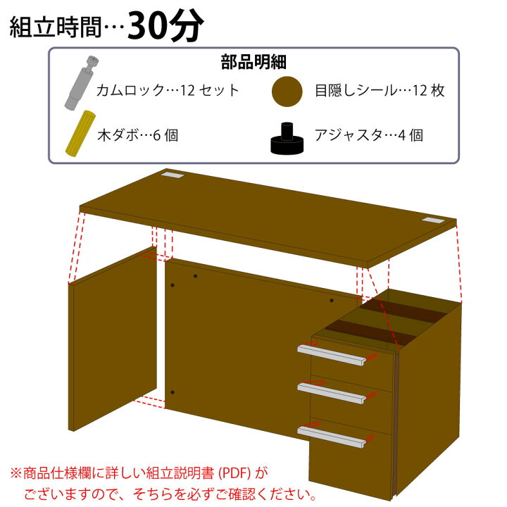 楽天市場】新生活応援SALE｜家具のAKIRA 片袖机 片袖デスク 役員用 