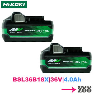 [4.0Ah�V�d�r2��Z�b�g�i | �i��BSL36B18X] Hikoki�b�n�C�R�[�L 36V�}���`�{���g�d�r BSL36B18X 2��@���i�R�[�h00379243