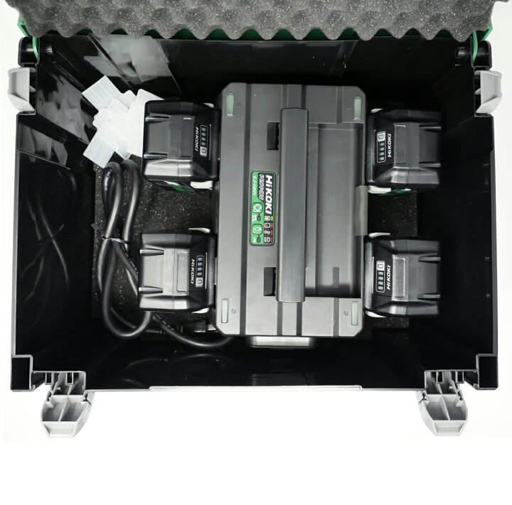 楽天市場】[電池2台+マルチポート充電器1台+ケースセット品] HiKOKI  