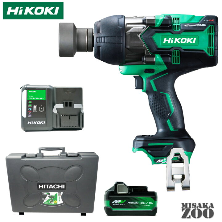 楽天市場】[最大トルク1100｜電池1台付セット品]HiKoki｜ハイコーキ 