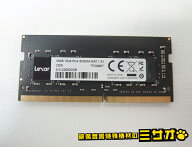 【中古】ノートPC用メモリ・DDR4 16GB・Lexar 16GB 1Rx8 DDR4 PC4-3200AA【動作確認済】