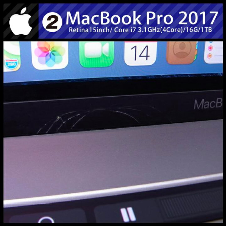 楽天市場】【中古】MacBook Pro (15-inch, 2017・Thunderbolt 3 ports 