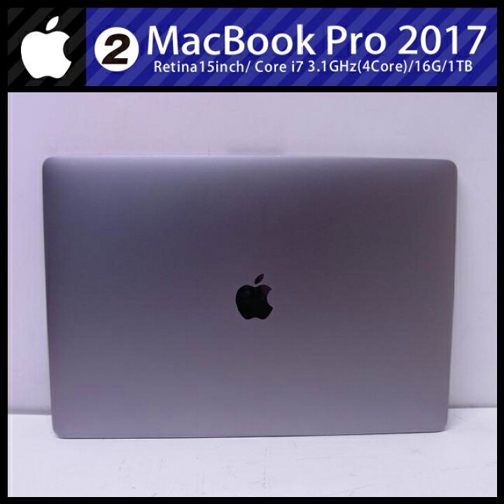 楽天市場】【中古】MacBook Pro (15-inch, 2017・Thunderbolt 3 ports 