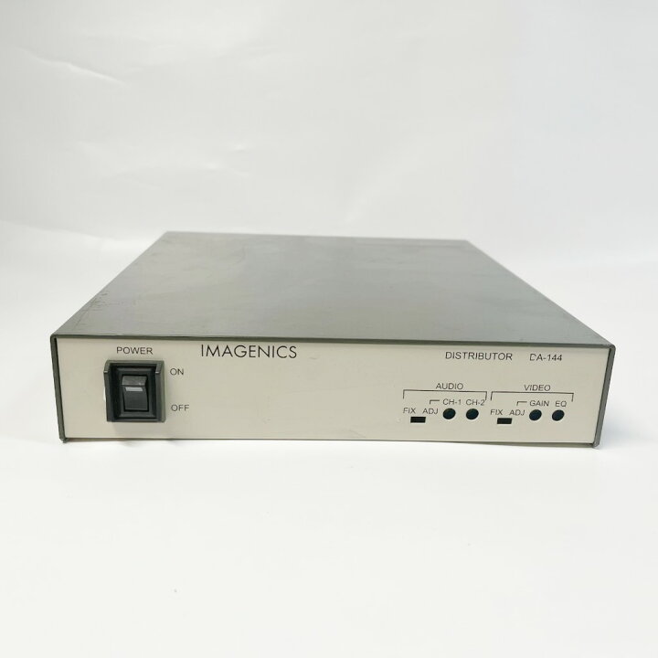 楽天市場】【中古】 IMAGENICS DA-144 1入力4出力映像分配器○ : 映像 