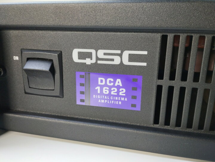 楽天市場】【中古】QSC DCA1622 デジタルシネマアンプ パワーアンプ 