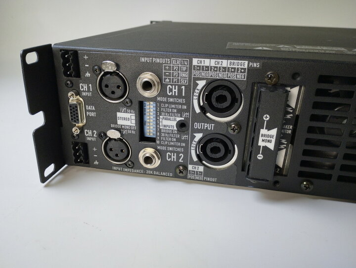 楽天市場】【中古】QSC DCA1622 デジタルシネマアンプ パワーアンプ 