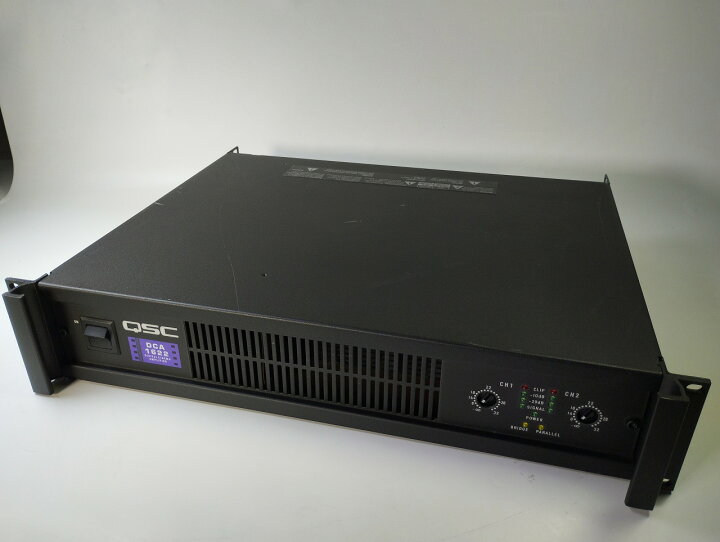 楽天市場】【中古】QSC DCA1622 デジタルシネマアンプ パワーアンプ 