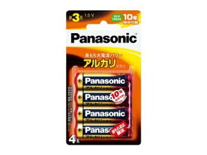 Panasonic �A���J�����d�r�P�O4�{�u���X�^�[�p�b�N LR6XJ/4B