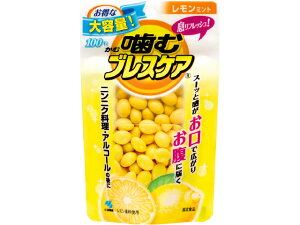 噛むブレスケア パウチ レモンミント 100粒