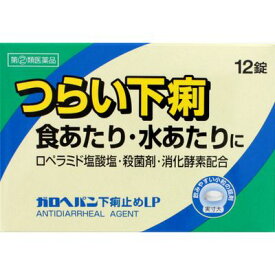 【訳あり：使用期限2024/11】【指定第2類医薬品】ガロヘパン下痢止めLP 12錠　【セルフメディケーション税制対象商品】