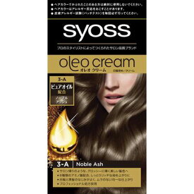 【医薬部外品】サイオス オレオクリーム ヘアカラー　3Aノーブルアッシュ
