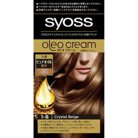 【医薬部外品】サイオス オレオクリーム ヘアカラー 1Bクリスタルベージュ