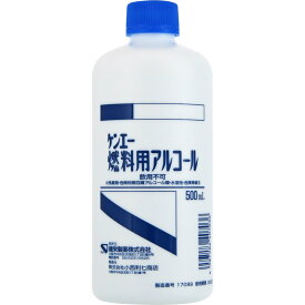 ケンエイ 燃料用 アルコ-ル 500ml　【※消毒用には使えません。ご注意ください】