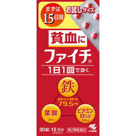 【送料無料】ファイチ 30錠【第2類医薬品】