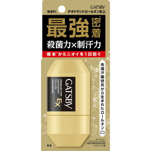 ギャツビー EXプレミアムタイプデオドラントロールオン 無香料 60ml