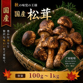 【5％OFFクーポン】国産 松茸 訳あり 家庭用 100g 200g 300g 400g 500g 1kg 国産(長野県 他) マツタケ まつたけ