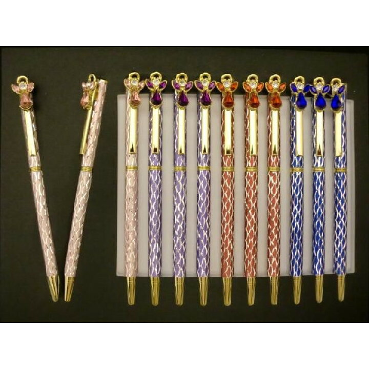 楽天市場】天使きらきらボールペン12本セット : 猫と薔薇と天使の店 