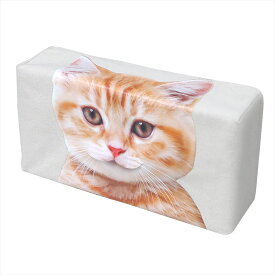 ねこのティッシュケース(茶トラ) ねこ 猫 キャット ネコ 茶トラ ティッシュケース ティッシュカバー