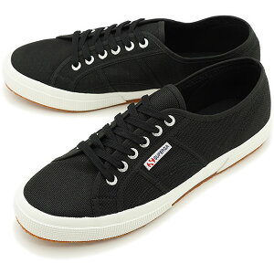 �y�ő�100%�|�C���g�o�b�N�z�X�y���K SUPERGA �X�j�[�J�[ 2750-COTU CLASSIC [S000010 FW23] �����Y�E���f�B�[�X ��� ���[�J�b�g �L�����o�X�V���[�Y Black-FWhite(F83) �� �u���b�N�n ���K�戵�X�ycp�z