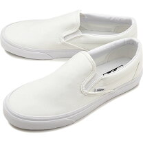 楽天市場】VANS クラシック スリッポン WHITEの通販
