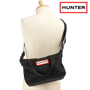 �y�ő�100%�|�C���g�o�b�N�z�n���^�[ HUNTER ���f�B�[�X �i�C���� �g�b�v�N���b�v �g�[�g�o�b�O �~�j NYLON TOPCLIP TOTE MINI [UBS1203KBM-BLK FW21] �����Y�E���f�B�[�X 2WAY �V�����_�[�o�b�O Black �u���b�N