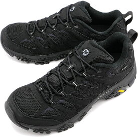 【最大100%ポイントバック】メレル MERRELL モアブ3 シンセティック ゴアテックス メンズ トレッキングシューズ [J500239] M MOAB 3 SYNTHETIC GORE-TEX キャンプ アウトドア スニーカー 完全防水 TRIPLE BLACK 黒 ブラック系 正規取扱店
