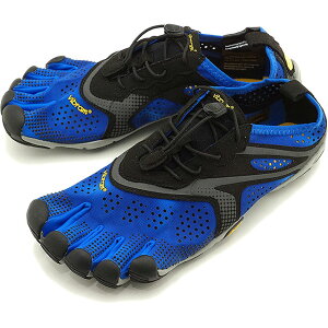 �y�ő�100%�|�C���g�o�b�N�z�r�u�����t�@�C�u�t�B���K�[�Y Vibram FiveFingers 5�{�w�V���[�Y �����j���O �E�H�[�L���O�p V-RUN M [20M7002] �����Y �X�j�[�J�[ BLUE/BLACK �u���[�n ���K�戵�X