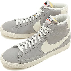 【即納】NIKEナイキメンズスニーカーBLAZERMIDPRMVNTGブレーザーミッドプレミアムヴィンテージウルフグレージ(638261-006HO14)【あす楽対応】