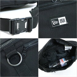 【即納】ニューエラキャップNEWERAボディーバッグSQUAREWAISTBAGスクエアウェストバッグメンズレディースカバンブラック(11560427FW18)【コンビニ受取対応商品】