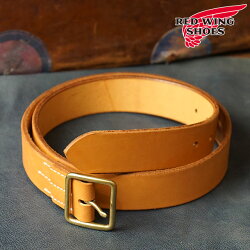 【即納】REDWINGレッドウィング#96563レザーベルト40mm幅LeatherBeltメンズTan(96563FW18)【コンビニ受取対応商品】
