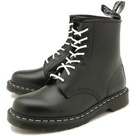 【4/20は楽天カード＆エントリーで4倍】ドクターマーチン Dr.Martens 8ホールブーツ ホワイトウェルト 1460Z 8EYE BOOT WHITE WELT メンズ・レディース ハイカット BLACK ブラック系 [24758001 FW19]