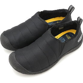 返品送料無料 キーン KEEN スニーカー ハウザー ツー W HOWSER II [1023981 FW20] レディース モック スリッポン Triple Black ブラック系 正規取扱店