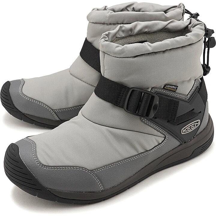 楽天市場 1 30限定 楽天カードで14倍 キーン Keen スノーブーツ フッドロメオ ウォータープルーフ M Hoodromeo Wp Fw メンズ 防水 ウィンターブーツ Drizzle Pewter グレー系 Mischief