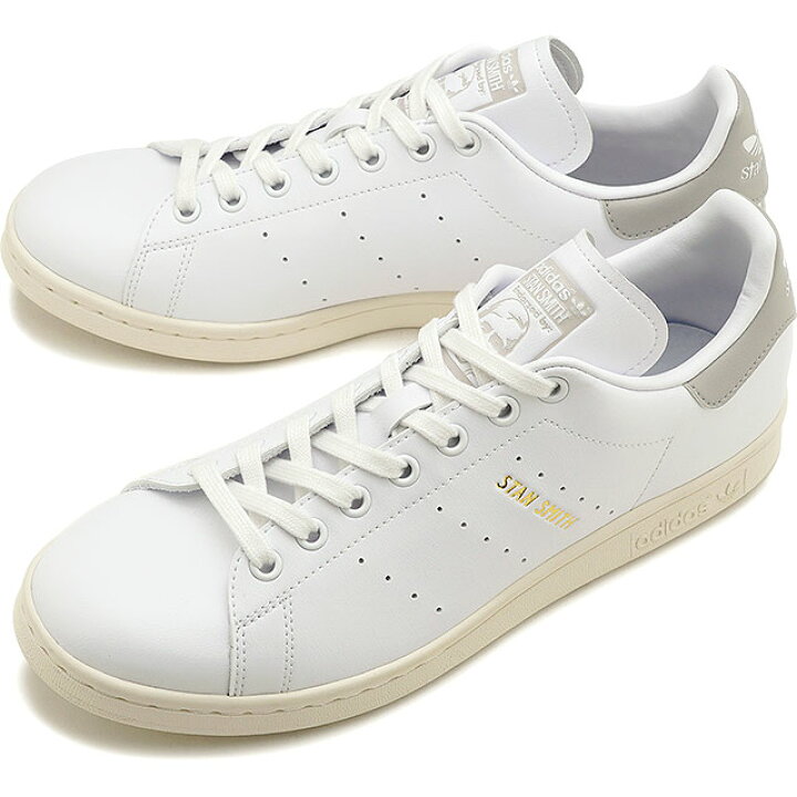 楽天市場 アディダスオリジナルス Adidas Originals スタンスミス レディース メンズ グレー 灰 Gx6286 Fw21 Stan Smith スニーカー リサイクル素材 ホワイト E Mischief