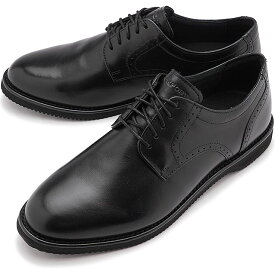 ロックポート ROCKPORT レザーシューズ ドレスポーツ ヘリテージ プレーン トゥ [CI9716W FW22] Dressports Heritage Plain Toe メンズ 革靴 ワイドワイズ ビジネス Black 黒 ブラック系